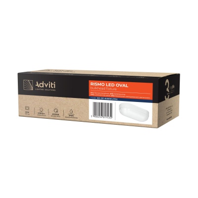 LED svietidlo RISMO OVAL 12W,  IP65