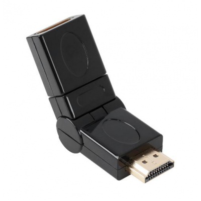 Redukcia HDMI zástrčka - zásuvka otočná Redukcia HDMI zástrčka - zásuvka otočná