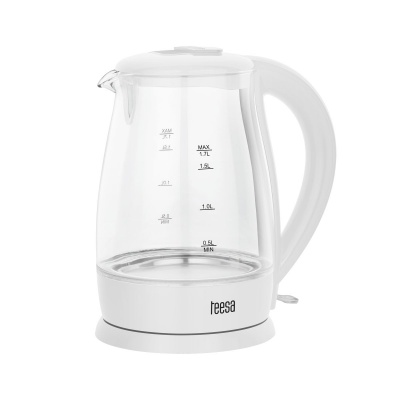 Rýchlovarná kanvica TEESA 1,7l 2200W biela Rýchlovarná kanvica TEESA 1,7l 2200W biela