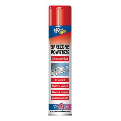 SPRAY stlačený vzduch - 800ml MICROCHIP SPRAY stlačený vzduch - 800ml MICROCHIP