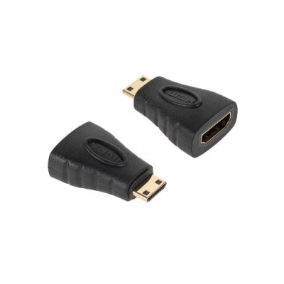Redukcia HDMI zásuvka-zástrčka mini HDMI pozlat. Redukcia HDMI zásuvka-zástrčka mini HDMI pozlat.