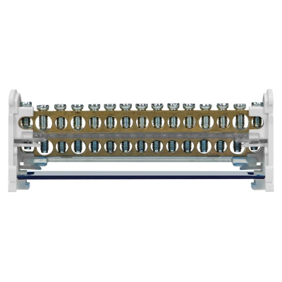Svorkovnica na DIN lištu 2 radová 15 PIN 11x6mm + 4x16mm Svorkovnica na DIN lištu 2 radová 15 PIN 11x6mm + 4x16mm