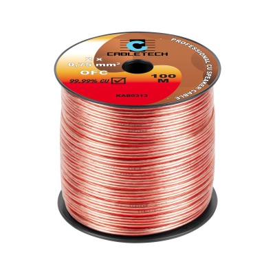 Kábel REPRO. 2x 0,75mm OFC CU(100m) Kábel REPRO. 2x 0,75mm OFC CU(100m)