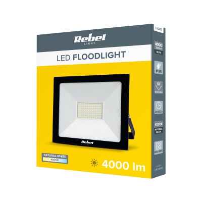 LED Reflektor 50W (84x2835 SMD) 4000K Rebel