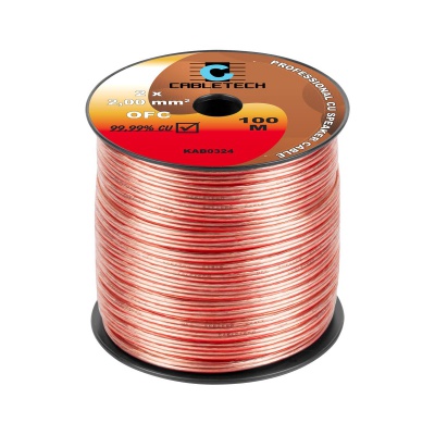 Kábel REPRO. 2x 2,0mm OFC-CU(100m) Kábel REPRO. 2x 2,0mm OFC-CU(100m)