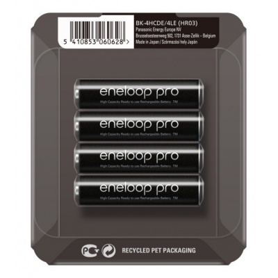 Akumulátor Ni-MH AAA PANASONIC ENELOOP PRO 930 mAh 4ks slide
