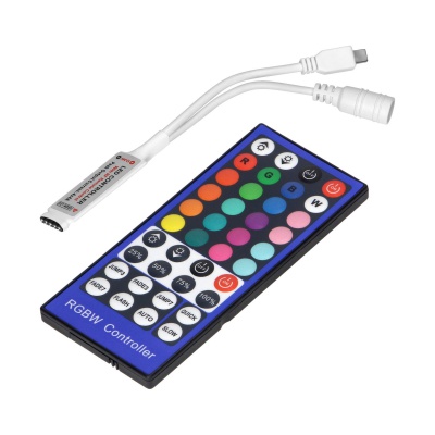 Kontrolér pre RGBW LED pásy, 40 tlačidiel, RF, 96W