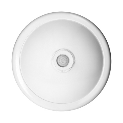 Svietidlo s detektorom pohybu PIR, stropné, ROVO PC, 2x 40W
