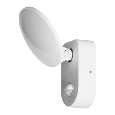 LED svieridlo RIOLIT 15W, senzor pohybu, IP65, biele