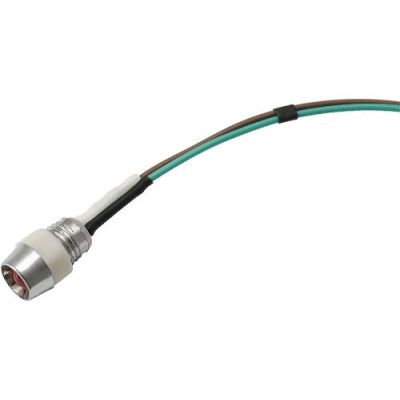 LED 5mm kontrolka červená blik.12V LED 5mm kontrolka červená blik.12V