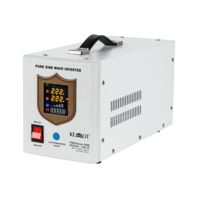 Záložný zdroj  PROsinus-1000 12V 230V 1000VA/700W KEMOT biely