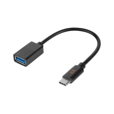 Kábel USB A 3.0 (zásuvka) - USB typ C OTG 17cm REBEL Kábel USB A 3.0 (zásuvka) - USB typ C OTG 17cm REBEL