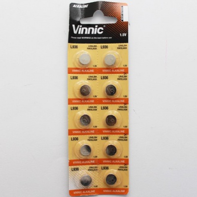 Bateria AG9 / LR45 / LR936 VINNIC Bateria AG9 / LR45 / LR936 VINNIC