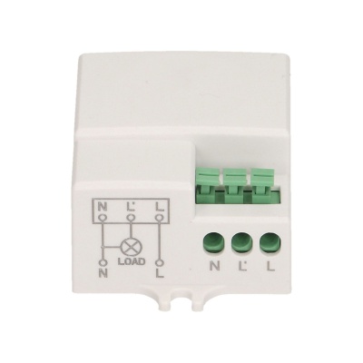 Detektor pohybu mikrovlnny mini 360st. 230V