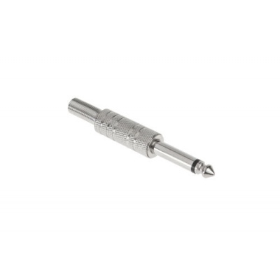 Konektor Jack 6,3mm mono kovový Konektor Jack 6,3mm mono kovový