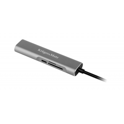 Adaptér (HUB) USB typ C na HDMI/USB3.0/SD/MicroSD/C port Adaptér (HUB) USB typ C na HDMI/USB3.0/SD/MicroSD/C port