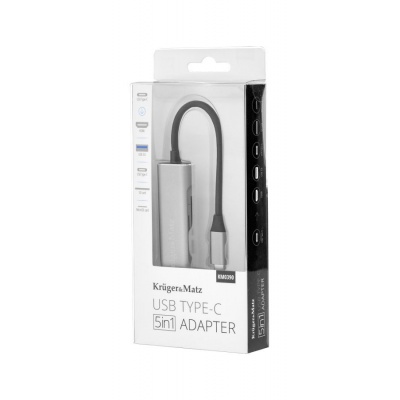 Adaptér (HUB) USB typ C na HDMI/USB3.0/SD/MicroSD/C port Adaptér (HUB) USB typ C na HDMI/USB3.0/SD/MicroSD/C port