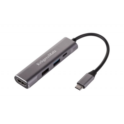 Adaptér (HUB) USB typ C na HDMI/USB3.0/USB2.0/C port Adaptér (HUB) USB typ C na HDMI/USB3.0/USB2.0/C port