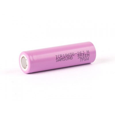 Akumulátor SAMSUNG 18650B4 Li-ION 2600mAh 3,7V Akumulátor SAMSUNG 18650B4 Li-ION 2600mAh 3,7V
