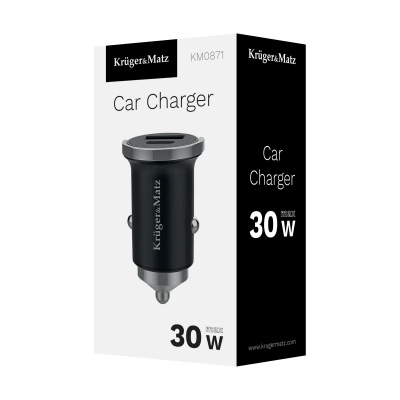Nabíjačka do auta 30W Kruger&Matz Nabíjačka do auta 30W Kruger&Matz