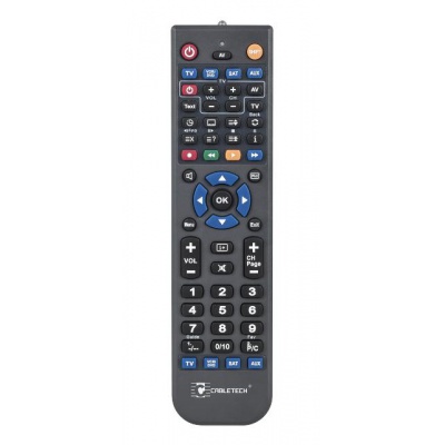 Diaľkové ovládanie univerz. program.Cabletech 4v1 Diaľkové ovládanie univerz. program.Cabletech 4v1