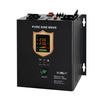 Solárny invertor PROsolar-800 12V 230V 800VA/500W KEMOT