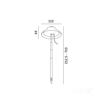 LED lampa VERDI na kvety a rastliny 5W