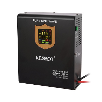 Záložný zdroj  PROsinus-500 12V 230V 500VA/300W KEMOT závesný