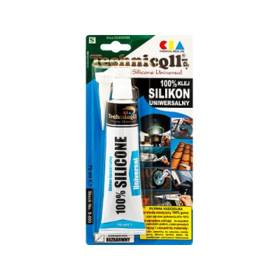 Silikón univerzálny 70ml, transparentny Silikón univerzálny 70ml, transparentny