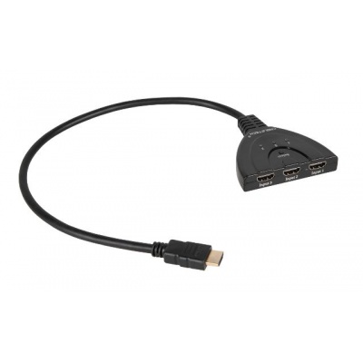 Zlučovač HDMI 3/1 s káblom Zlučovač HDMI 3/1 s káblom