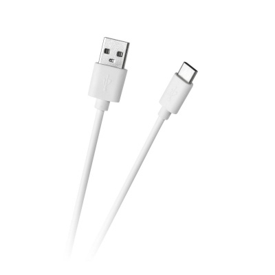 Kábel USB - USB typ C 1m biely Kábel USB - USB typ C 1m biely