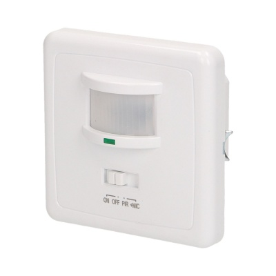 Detektor pohybu a zvuku PIR 160st. 230V, na stenu