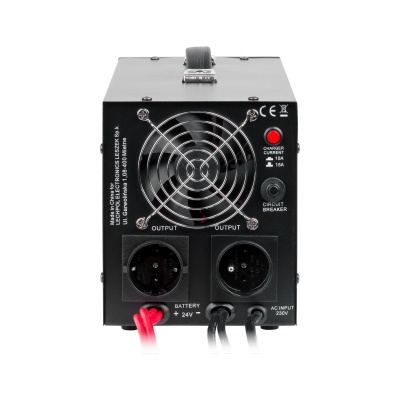 Záložný zdroj  PROsinus-1500 24V 230V 1500VA/1050W KEMOT čierny