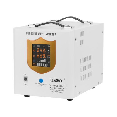 Záložný zdroj  PROsinus-2000 24V 230V 2000VA/1400W KEMOT biely