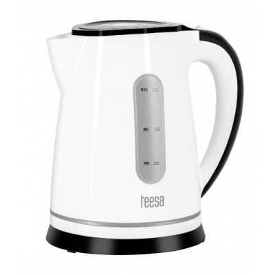 Rýchlovarná kanvica TEESA 1,8L 2200W biela Rýchlovarná kanvica TEESA 1,8L 2200W biela
