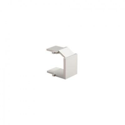 Záslepka otvoru RJ45/RJ12 Simon strieborná Záslepka otvoru RJ45/RJ12 Simon strieborná