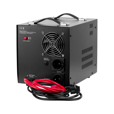 Záložný zdroj  PROsinus-2600 24V 230V 2600VA/1800W KEMOT čierny