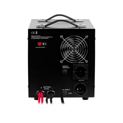 Záložný zdroj  PROsinus-2600 24V 230V 2600VA/1800W KEMOT čierny