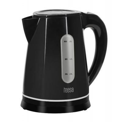 Rýchlovarná kanvica TEESA 1,8L 2200W čierna Rýchlovarná kanvica TEESA 1,8L 2200W čierna