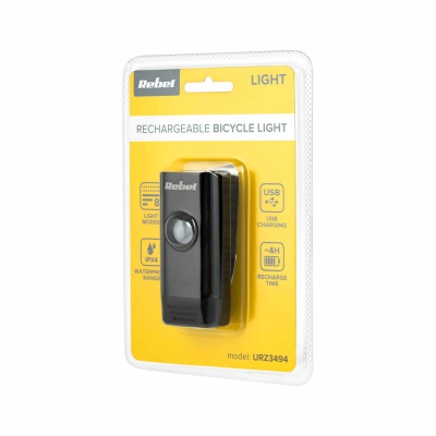 LED svietidlo na bicykel predné 5W, vodotesné IPX4 LED svietidlo na bicykel predné 5W, vodotesné IPX4