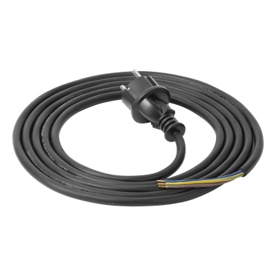 Kábel napájací gumený 3m, H05RR-F 3x1.5mm2 Kábel napájací gumený 3m, H05RR-F 3x1.5mm2
