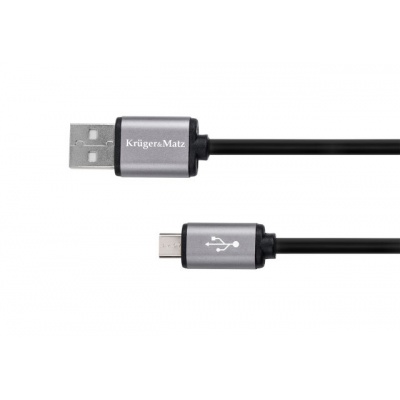 Kábel USB A - micro USB 1m Kruger&Matz Basic Kábel USB A - micro USB 1m Kruger&Matz Basic