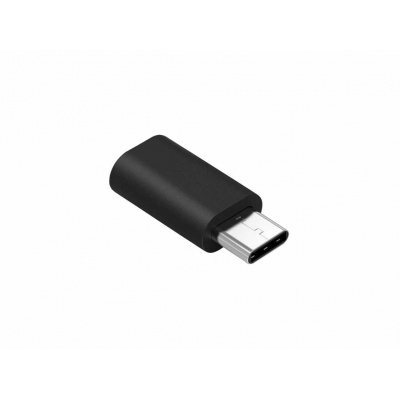 Redukcia Micro USB - USB C čierna Redukcia Micro USB - USB C čierna