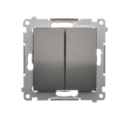 Vypínač Simon 54 premium č.5 modul antracit Vypínač Simon 54 premium č.5 modul antracit