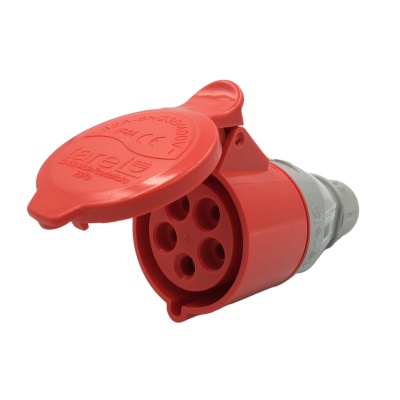 Zásuvka káblová 32A/400V/5P IP44 137 TAREL Zásuvka káblová 32A/400V/5P IP44 137 TAREL