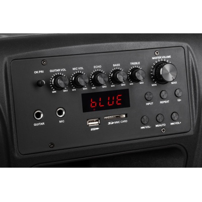 Aktívny reprobox 15" 60W Kruger&Matz s mikrofónom