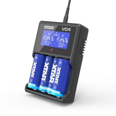Nabíjačka akumulátorov 4 x Li-ion/Ni-MH LCD XTAR VC4
