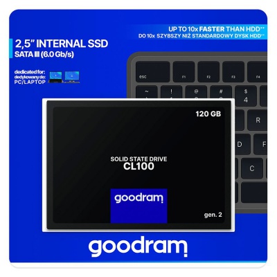 Disk SSD Goodram 2.5" 120GB CL100 Disk SSD Goodram 2.5" 120GB CL100