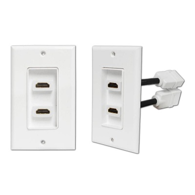 Zásuvka 2xHDMI na omietku Zásuvka 2xHDMI na omietku