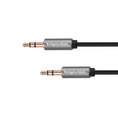 Kábel Jack 3,5mm - Jack 3,5mm, 1m Kruger&Matz Basic Kábel Jack 3,5mm - Jack 3,5mm, 1m Kruger&Matz Basic